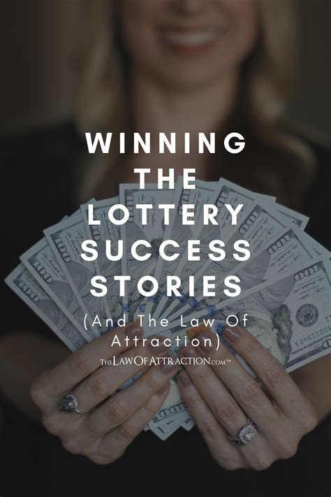 Manifest Winning The Lottery (Success Stories).